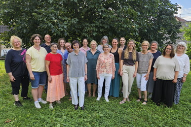 Letzte Dienstbesprechung der Religionsp&auml;dagog:innen des Schuldekanats Backnang/Marbach mit Schuldekanin Trautwein